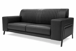 Online Sofa skórzana czarna ZENIT