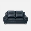 Trend Line Sofa skórzana niebieska PERLE