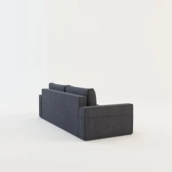 Mavik Sofy^Sofa szara z kieszenią LOLLY
