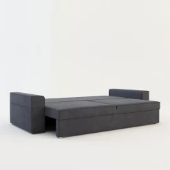 Mavik Sofy^Sofa szara z kieszenią LOLLY
