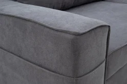 Mavik Sofy^Sofa szara z kieszenią LOLLY