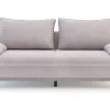 Best Sofa szaroróżowa VAMOS nóżki buk