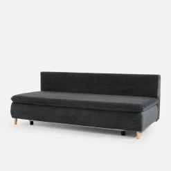 New Sofa sztruksowa ciemnoszara MAYA