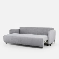 inny Sofa sztruksowa jasnoszara SORRENTO NEW