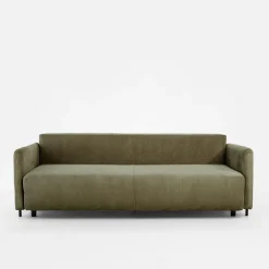 Clearance inny Sofa sztruksowa oliwkowa SORRENTO NEW