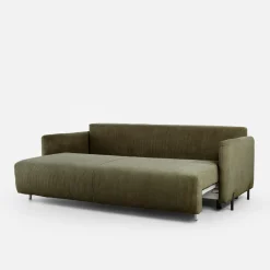 Clearance inny Sofa sztruksowa oliwkowa SORRENTO NEW