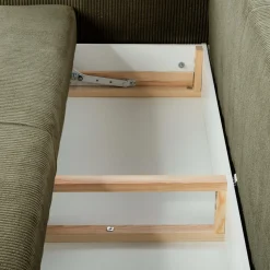 Clearance inny Sofa sztruksowa oliwkowa SORRENTO NEW