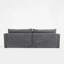 Instilo Sofy^Sofa sztruksowa rozkładana podwójnie EVORA