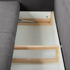 inny Sofy^Sofa sztruksowa szara SORRENTO NEW