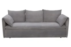 New Form Sofy^Sofa sztruksowa szara SUNNY