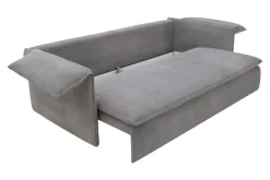 New Form Sofy^Sofa sztruksowa szara SUNNY