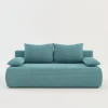 Discount Milo Sofa sztruksowa turkusowa LIBIA
