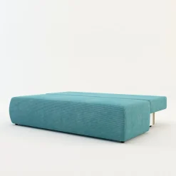 Discount Milo Sofa sztruksowa turkusowa LIBIA