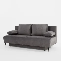 Online Sofa trzyosobowa szara DARWIN