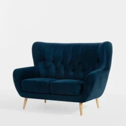 Sale Impresti Sofa uszak 2-osobowa ciemnoniebieska KELSO