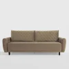 inny Sofy^Sofa welurowa beżowa ROMA