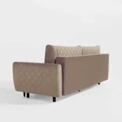 inny Sofy^Sofa welurowa beżowa ROMA