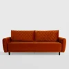 inny Sofa welurowa ruda ROMA
