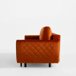 inny Sofa welurowa ruda ROMA