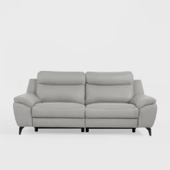 Trend Line Sofy^Sofa z funkcją relaks skórzana PERLE