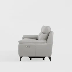 Trend Line Sofy^Sofa z funkcją relaks skórzana PERLE