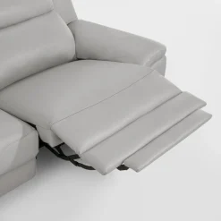 Trend Line Sofy^Sofa z funkcją relaks skórzana PERLE