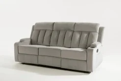 Sofy^Sofa z funkcją relaks szara KAVERNO