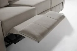 Sofy^Sofa z funkcją relaks szara KAVERNO