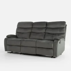 inny Sofy^Sofa z funkcją relaksu 3-osobowa GANIBIO