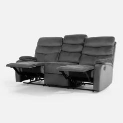 inny Sofy^Sofa z funkcją relaksu 3-osobowa GANIBIO
