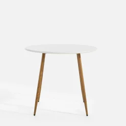 Best inny Stół ogrodowy biały LIXEL 90 cm