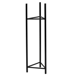 Clearance Stojak metalowy na donicę czarny SENS 75 cm