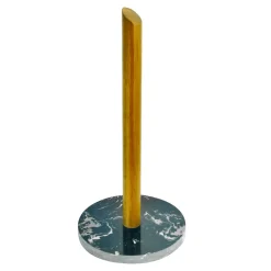 Clearance Stojak na ręcznik papierowy marmur czarny 34.4 cm