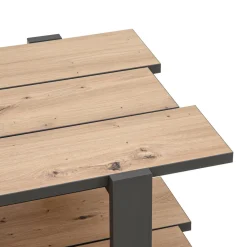Stoliki Kawowe^Stolik kawowy z półką COFFEE TABLES dąb artisan