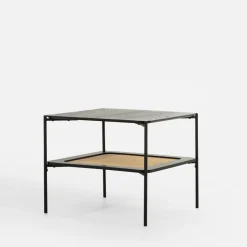 Discount inny Stolik z rattanem kwadratowy HOMEKT