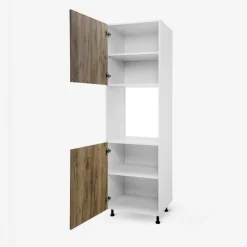Szafki Kuchenne^Słupek na piekarnik BASIC PLUS BP/D60SP dark rockfort hickory