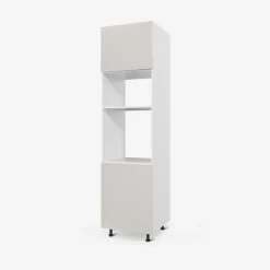 inny Szafki Kuchenne^Słupek na piekarnik i mikrofalę BASIC PLUS BP/D60SPM-220 cashmere