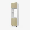 inny Szafki Kuchenne^Słupek na piekarnik i mikrofalę BASIC PLUS BP/D60SPM-220 sand barbera oak
