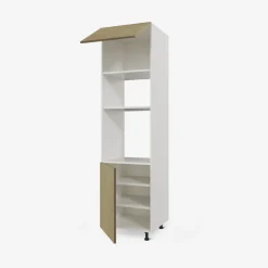 inny Szafki Kuchenne^Słupek na piekarnik i mikrofalę BASIC PLUS BP/D60SPM-220 sand barbera oak