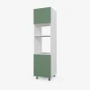 inny Szafki Kuchenne^Słupek na piekarnik i mikrofalę BASIC PLUS BP/D60SPM-220 smoke green