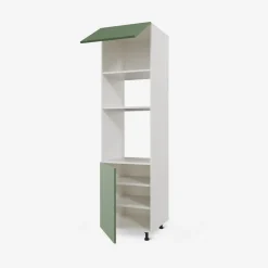 inny Szafki Kuchenne^Słupek na piekarnik i mikrofalę BASIC PLUS BP/D60SPM-220 smoke green