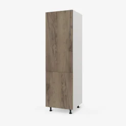 Szafki Kuchenne^Słupek pod lodówkę BASIC PLUS BP/D60SL dark rockfort hickory