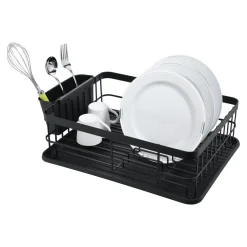 Best Prima Cucina Suszarka do naczyń czarna 43,5x33x14,5 cm