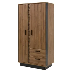 Discount Furni Home Szafa DORIAN DN9 2D2S z oświetleniem