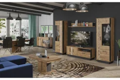 Discount Furni Home Szafa DORIAN DN9 2D2S z oświetleniem