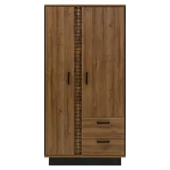 Discount Furni Home Szafa DORIAN DN9 2D2S z oświetleniem