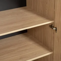 New LENART Szafa 4-drzwiowa z lustrem SNUGLY