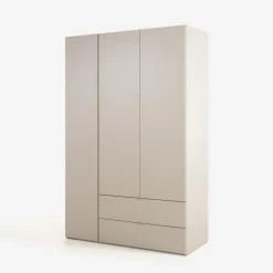 Hot LENART Szafa 3-drzwiowa z szufladami SIGMA