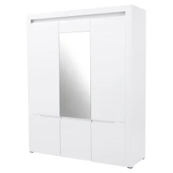 Furni Home Szafy Z Lustrem|Szafy Uchylne^Szafa IRMA 3D IM14 z oświetleniem