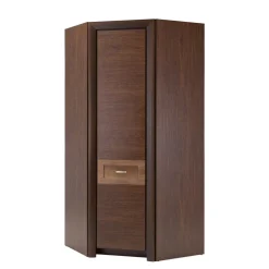 Discount DiTrendi Szafa narożna ciemny brąz PARIS